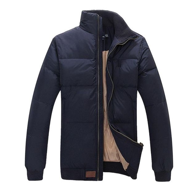 

stand collar winter warm flag famous pony down jacket fashion appliques zipper outerwear more color sports cotton horse parkas coats215s, Black