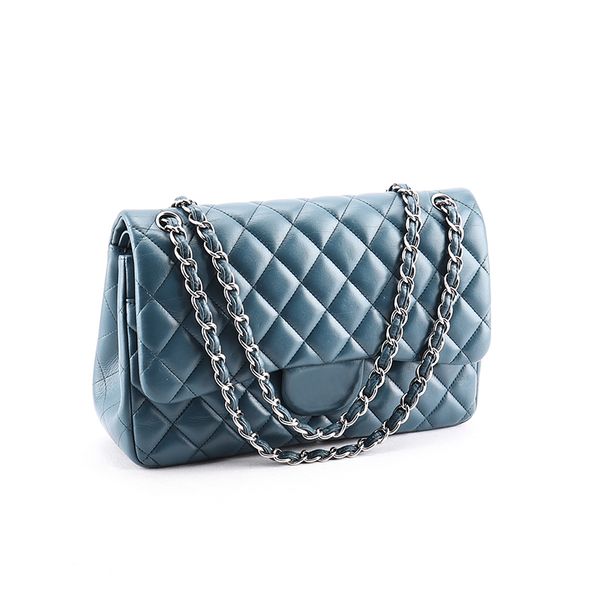 

totes crossbody handbags bag purses caviar lambskin classic quilted double flap medium size 25cm chain women original handbag luxuries desig