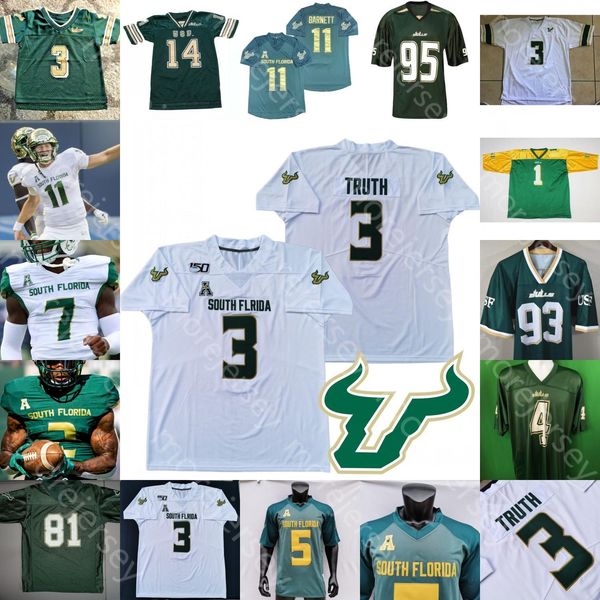 

men jerseycustom usf south florida football jersey ncaa college juwuan brown joiner jr miller mathis noah johnson brian battie br, Black