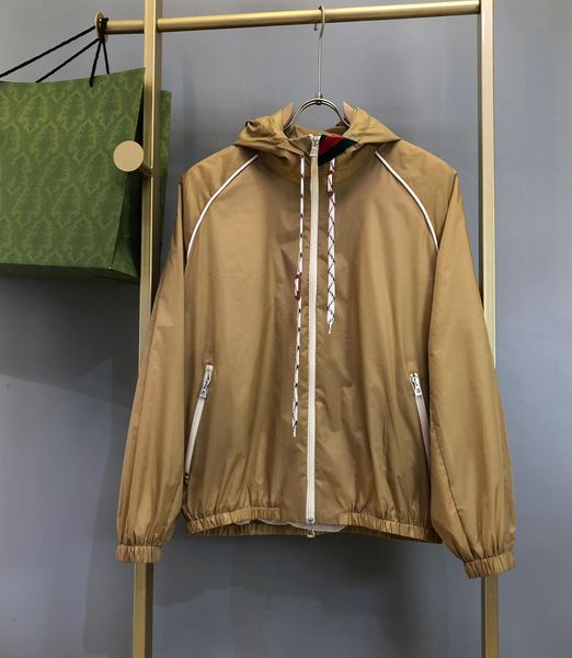 

men's plus size outerwear & coats water resistant quick dry thin skin windbreaker hoodies sun proof jackets reflective size s-xl ew32re, Black;brown