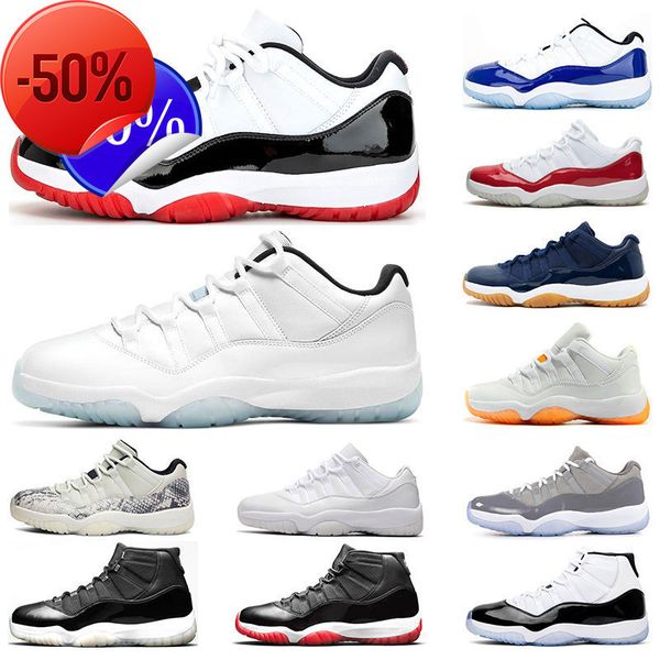 

boots 25th anniversary mens basketball running shoes 11s legend blue white bred concord cool grey citrus gamma 11 low womens sports sneaker, Black