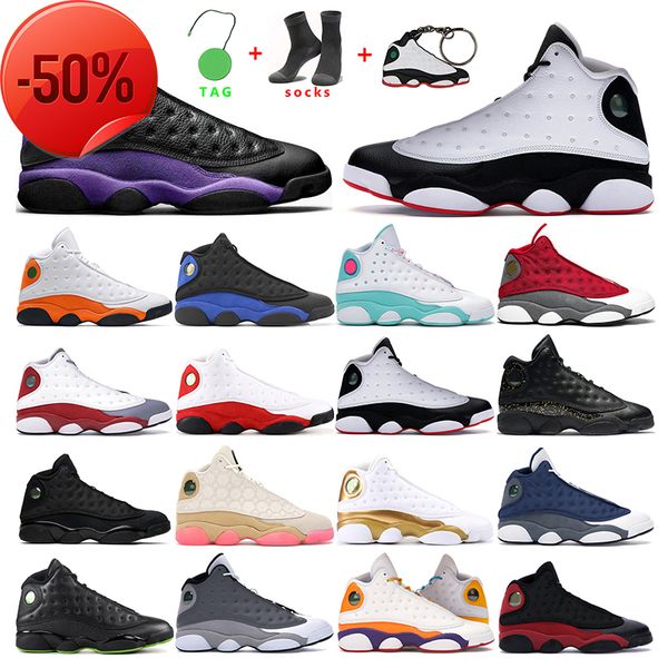 

boots mens basketball shoes 13s jumpman 13 women court purple red flint hyper royal starfish black gold glitter men trainer sport sneaker