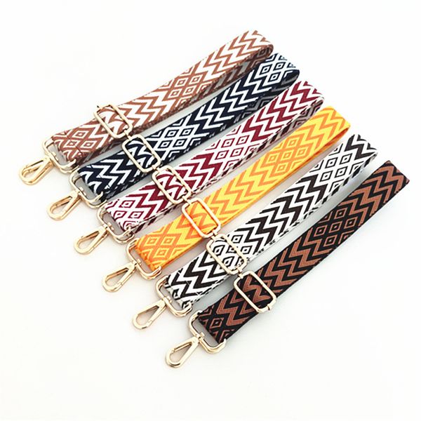 

bag straps women handbag belt wide shoulder replacement strap accessory bag part adjustable belts 3.8cm, Black
