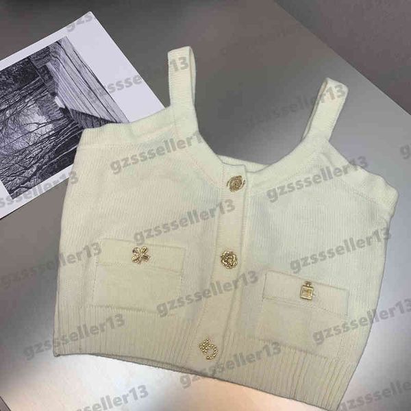 

women two pieces dresses designer three-piece sets knitting cardigan sweater tanks and skirt fashion brand tracksuits women clothing, White