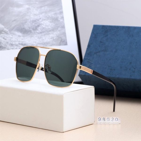 

goggle mirror designer sunglasses luxury sunglasses designer glass for mens adumbral glasses uv400 brand g98020 5 color high quali216a, White;black
