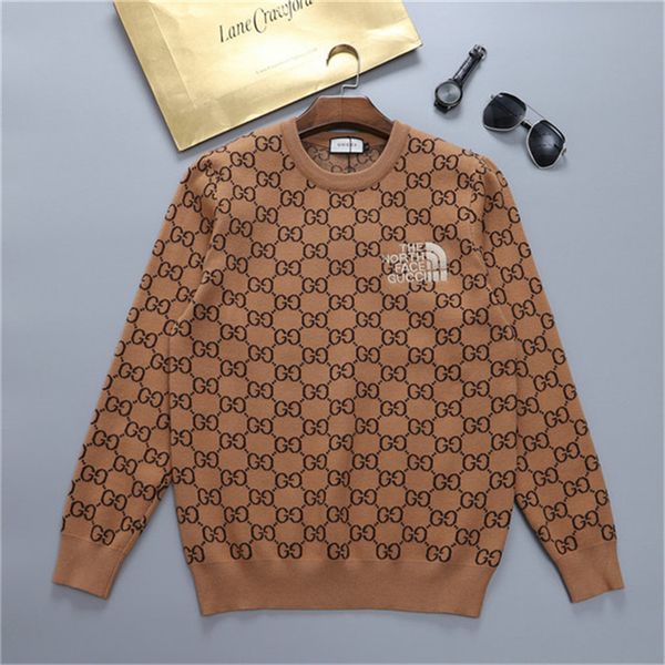 

winter men's sweater hoodie women's casual round neck long sleeve brand sweater fashionable couple black size -3xl q075, White;black