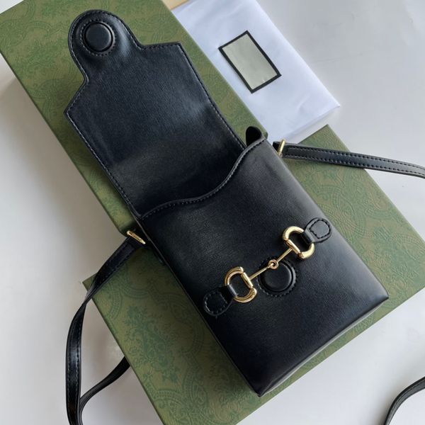 

fashion cell phone pocket leahter wallets classic handbags coin purses for women girls with box 625615, Red;black