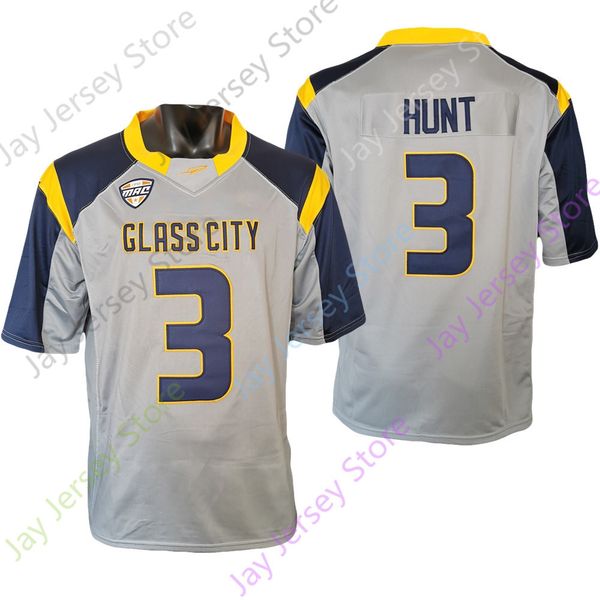 

2022 new ncaa toledo football jersey 3 diontae johnson college grey size youth adult, Black