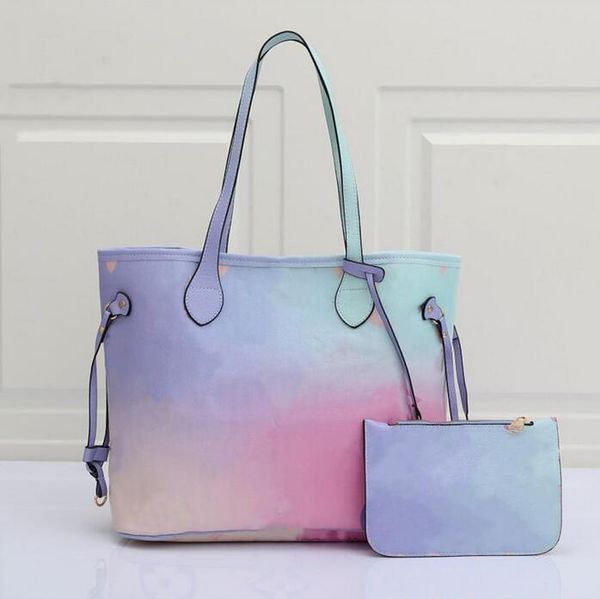 

designer spring in the city shoulder bags never totes full colorful gradient tote women composite bag midnight fuchsia sunrise pastel louise