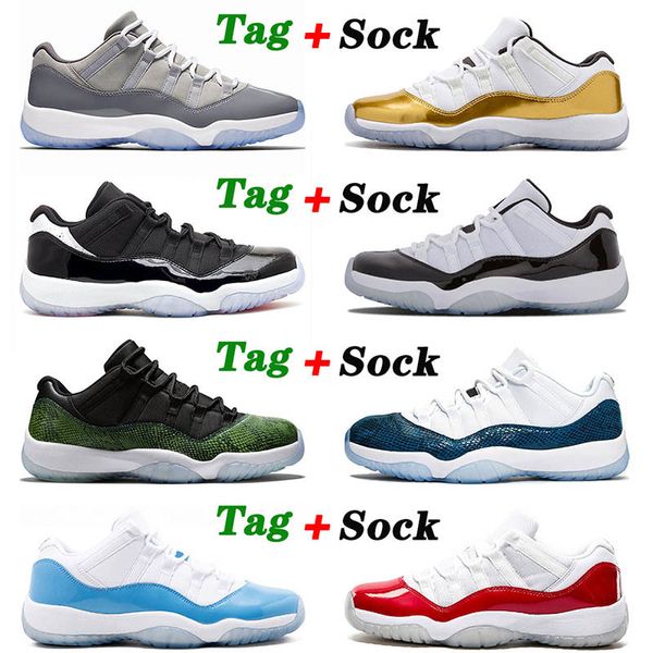

2021 basketball shoes 11 11s bred low wmns concord xi jumpman gamma blue mens women space jam trainers sneakers