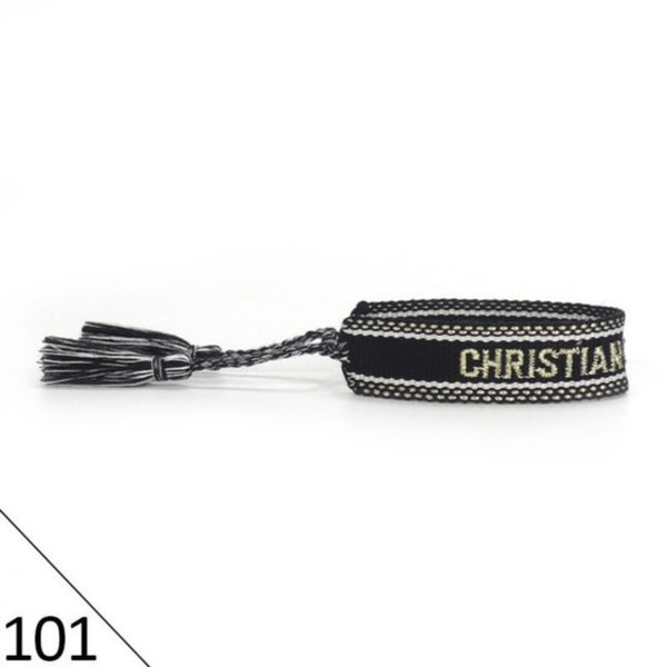 

brand designers adjustable bracelet luxury woven friendship bangle for women men vintage braided bangles embroidery tassel bracelets jewelry, Golden;silver