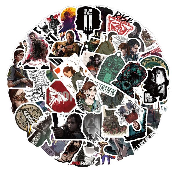 

50pcs waterproof skateboard stickers movie last survivor for car baby helmet pencil case diary phone lapplanner decoration book album kids t