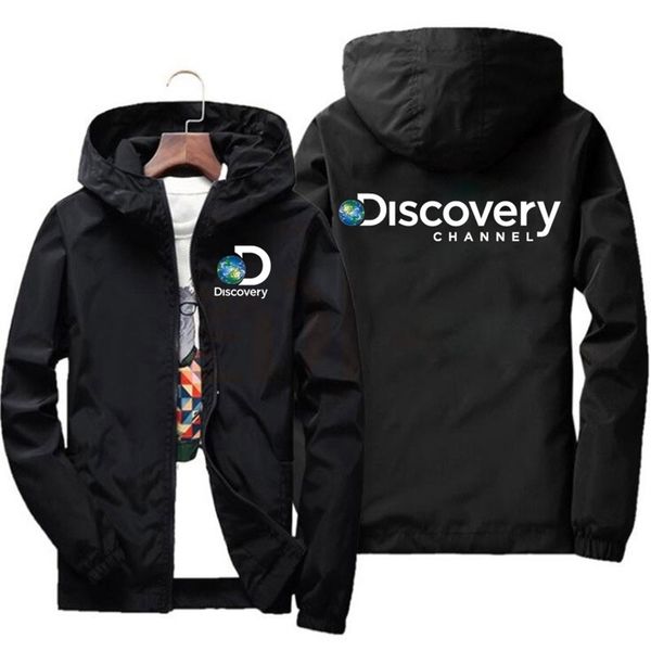 

mens jackets discovery channel printing jacket mens survey expedition scholar jacket outdoor clothing windbreaker 220901, Black;brown
