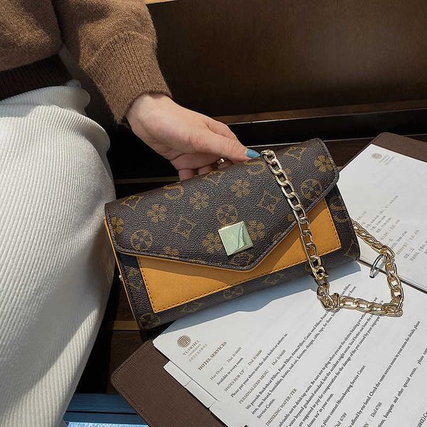 

bags bag female 2023 medieval printed chain bag single shoulder diagonal small square fashion is mobile phone