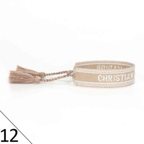 

fashion designers adjustable bracelet luxury woven friendship rope bangle brand women vintage braided men embroidery tassel bracelets jewelr, Golden;silver