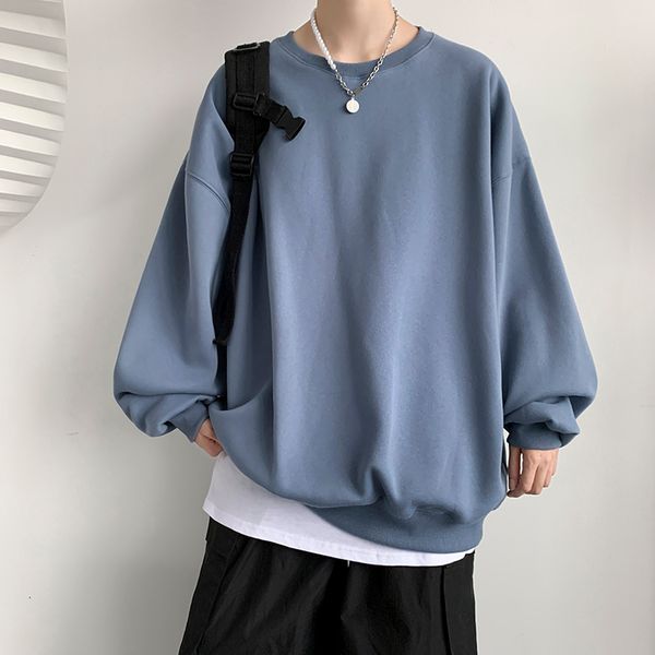 

men s hoodies sweatshirts autumn casual harajuku printed oversized korean man loose pullovers 220901, Black