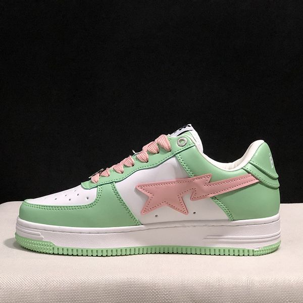 

sk8 men women casual shoes a bapestas sta low abc camo stars white green red black yellow sneakers