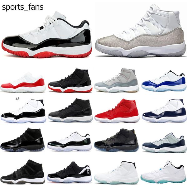 

mens concord 45 11 11s basketball shoes new bred space jam win like 96 legend blue cool grey mens trainers sneakers 5.5-13