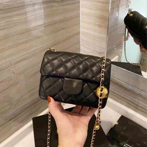 

cc bags luxury brand 2022 new bag classic lady handbag diagonal bag leather pdd