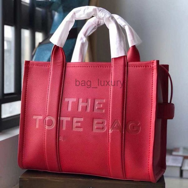 

new 2022 genuine leather tote bag women's vintage handbag simple single shoulder messenger bags e1dv#