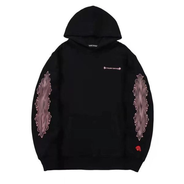 

men's luxury classic jackets fashion sweatshirts brand ch zipper hoodies women men pullover hooded designer horseshoe sweater loose jac, Black;brown