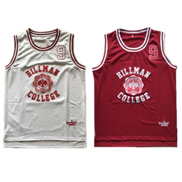 

dwayne wayne #9 a different world hillman college basketball jersey s, Black