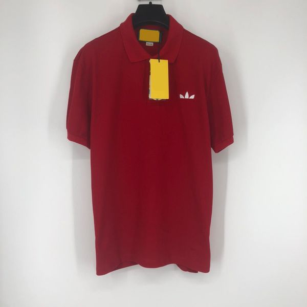 

men's plus tees & polos round neck embroidered and printed polar style summer wear with street pure cotton 2r4, Black;brown