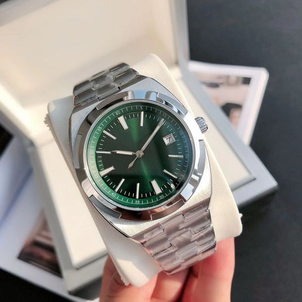 

watch automatic mechanical movement watches for men wristwatch 41mm business designer wristwatches stainless steel montre de luxe, Silver