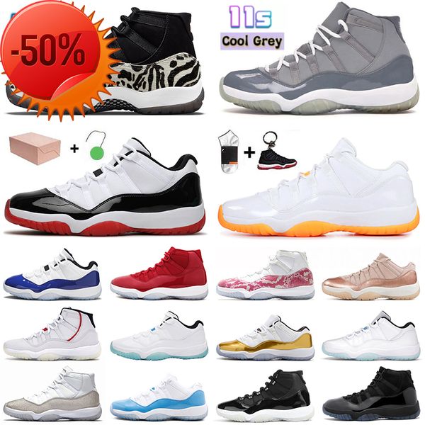 

boots 2022 high jumpman 11s cool gery 2022 low 11 men basketball shoes white bred concord 45 legend blue 25th anniversary designer the new a, Black