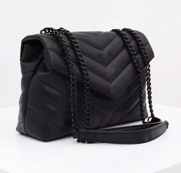 

Designer Cross Body bags Handbags Brack Y-shaped High Quality Real Leather Women Evening Wallet Crossboby Handbag Flap Multiple Colour Chain Shoulder Bag, Box