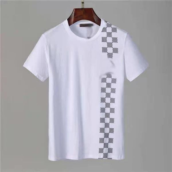 

designers tshirt summer luxury casual t shirts men's wear designer short sleeve t-shirt 100% cotton tee1745, White;black