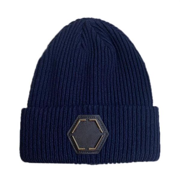 

beanies pp winter men's and women's brand hats thick knit warm beanie windproof riding wool stitched knitted pullover caps303o