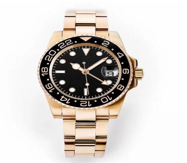 

men brand mechanical watch automatic movement stainless steel sapphire glass sports waterproof business gift wristwatches multicolor luminou, Slivery;brown