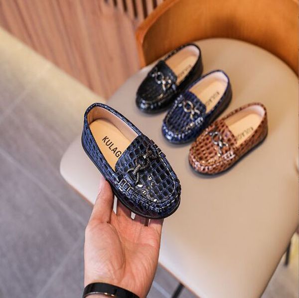 

kids sneakers for boys toddlers little children flats loafers moccasins slip-on fashion trend shoes for wedding show size 21-30, Black;red