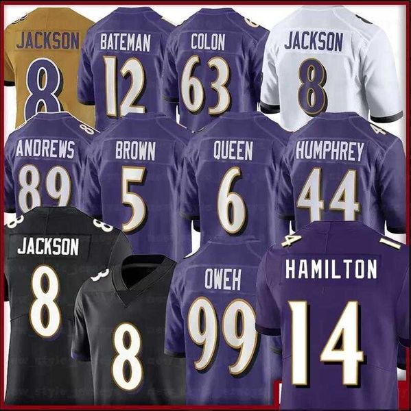 

custom lamar jackson jersey baltimore''ravens''14 kyle hamilton mark andrews justin tucker ray lewis ed reed white marlo
