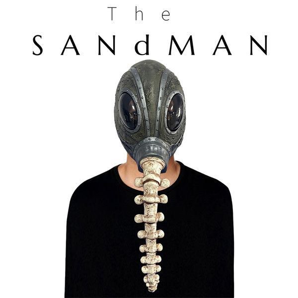 

party decoration the sandman halloween cosplay mask anime king of dreams morpheus latex helmet steampunk carnival props 220901