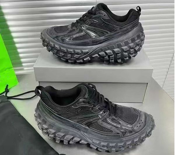 

running shoes men women designer paris casual platform defender sneakers beige black tire shoes stars loves trainers sports a1