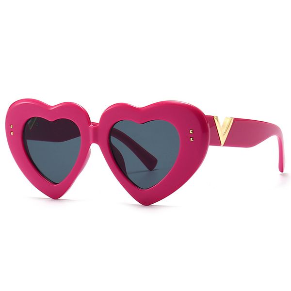 

sunglasses women trendy sports sun glasses fishing eyewear fashion luxury designer lovely heart shaped with box case organizer beach vocatio, White;black