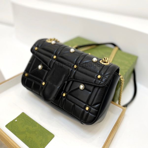 

shoulder bags bags designer handbags women vintage pearls bag clutch wallet luxury chain coin purse wholesale 2022
