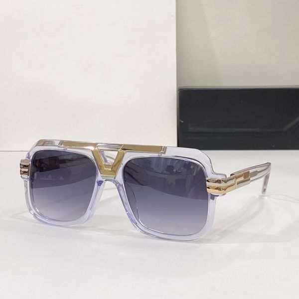 

legends sunglasses 664 crystal gold frame/grey gradient eyewear glasses men sun shades uv400 eyewear, White;black