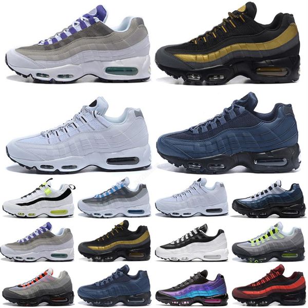 

men running shoes 95s og neon greedy black laser blue fuchsia worldwide mens womens outdoor sports trainers sneakers229n, Black;brown