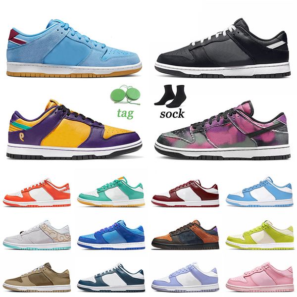 

unc casual shoes men low sneakers graffiti racer blue triple pink lilac lisa leslie teal zeal sports trainers green apple white black pandas, White;red