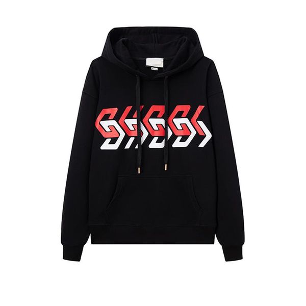 

mens women designer hoodie embroidery fashion hooded winter men womens hoodie clothing clothes hip hop sweatshirts size s-xxl, Black