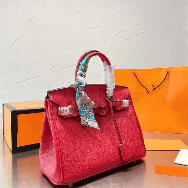 

luxury the tote bags woman shoulder bag genuine leather fashion designer bag 7a lady crossbody handbag messenger portable dinner high capaci
