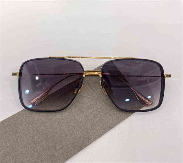 

fashion sunglasses design men subsystem-two square frame retro simple style multifunctional uv protection 400 outdoor quality, White;black