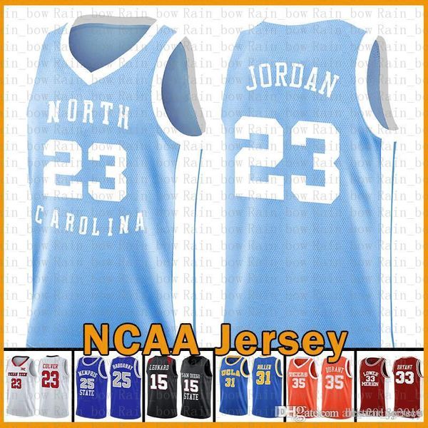 

men jersey michael 23 jd kawhi ncaa north carolina state university leonard stephen 30 curry dwyane 3 wade kyrie lebron james sale jer, Black