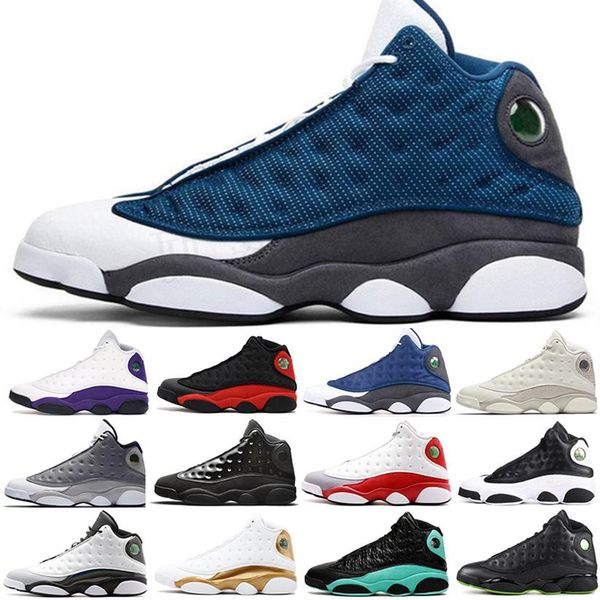 

13 13s basketball shoes airs men women bred flints grey he got game hologram barons melo class 2002 white sports sneakers designer up0337m, Black;brown