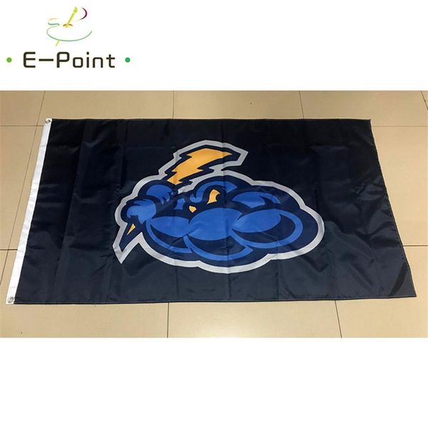 

milb trenton thunder flag 3 5ft 90cm 150cm polyester banner decoration flying home & garden festive gifts3144