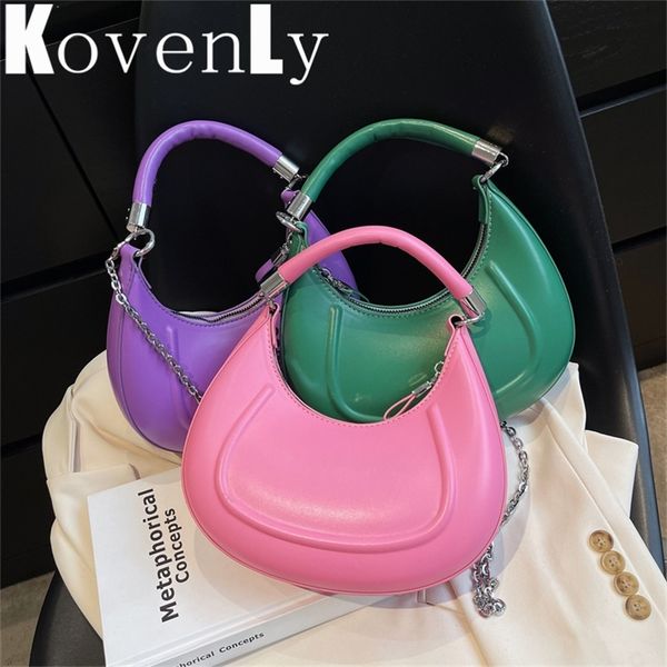 

evening bags woman hobo bag luxury design vintage handbag leather clutch purse small shoulder for chain crossbody 220901