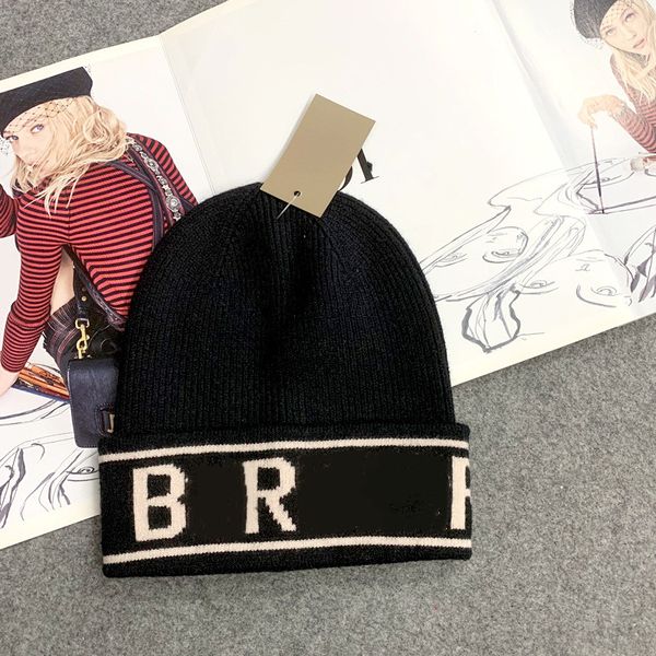 

designer brand men's beanie hat women's autumn and winter new korean version of retro knitted hat, Blue;gray